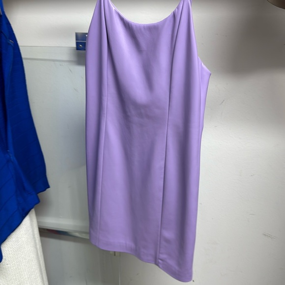 Purple Alice and Olivia Leather Dress - Picture 1 of 3